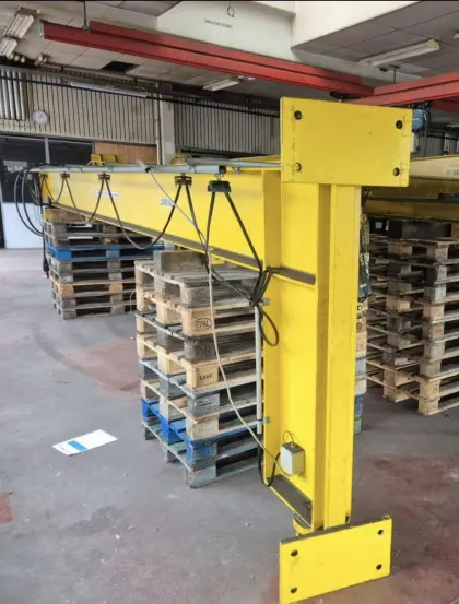 Hallenkran, Schwenkkran, Demag, Konecranes