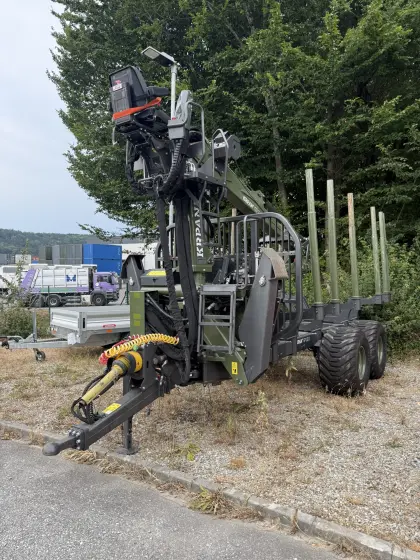Verkaufe KRPAN Forstanhänger GP15D mit GD7,4K