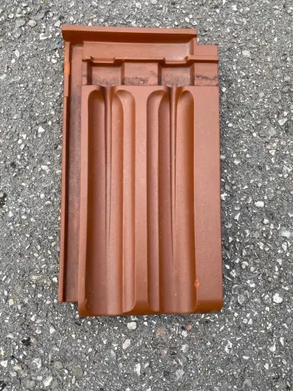 Gebrauchte Tondachziegel Creaton Rustico
