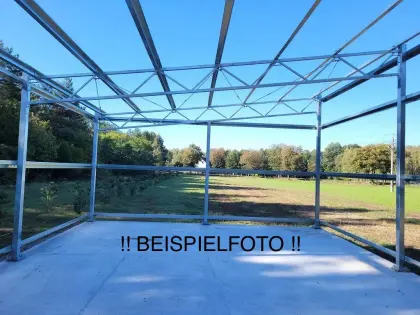 Stahlkonstruktion 7 x 24 m