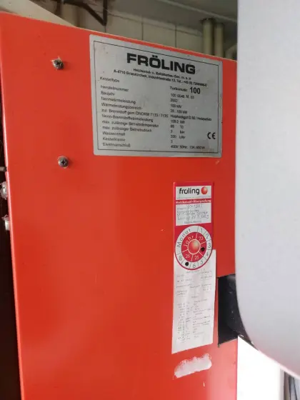 Hackgutkessel Turbomatic 100 Fröling