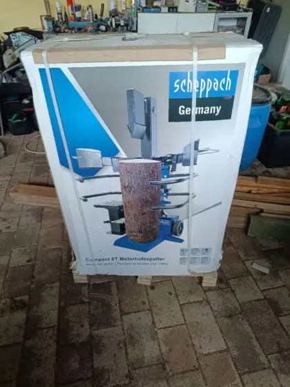 Scheppach Compact 8 t Holzspalter Scheppach Compact 8 t