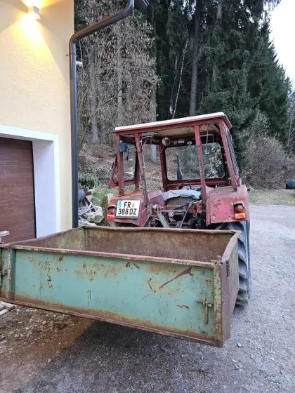 Steyr 40 bzw. 540 fahrbereit, einsatzbereit, Steyr 40