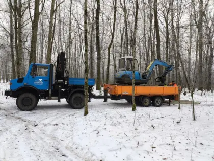 Wellmeyer Wilhelm Tandem-Tieflader-Kipper, Modell M1209