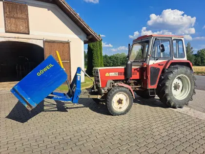 Fronthydraulik für Steyr 760 (Eigenbau)