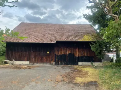 Historische Holzscheune, Bj. 1937, 16 × 12 m, zum Abbau