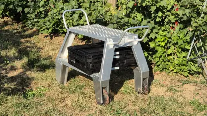 Pflückschlitten