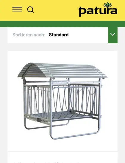 Futterraufe Schafe