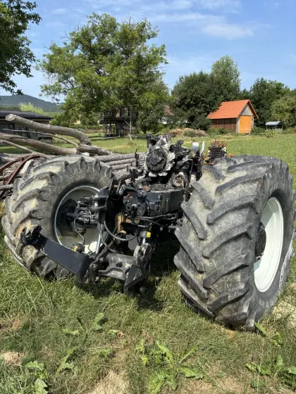 Steyr 6145 Profi CVT, Brandschaden