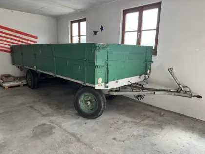 2 Achshänger, Ballenwagen