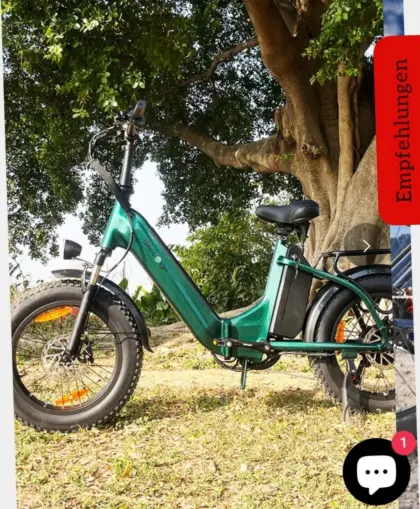 E-Bike neuwertig, Tiefeneinstieg der Marke SIKVOGR KQ20
