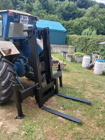 Heckstapler für Traktor