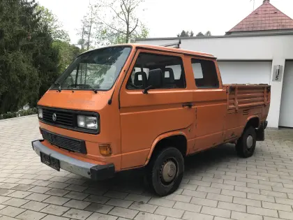 Verkaufe VW T3 4x4 Syncro Doka Pritsche 2 Sperren