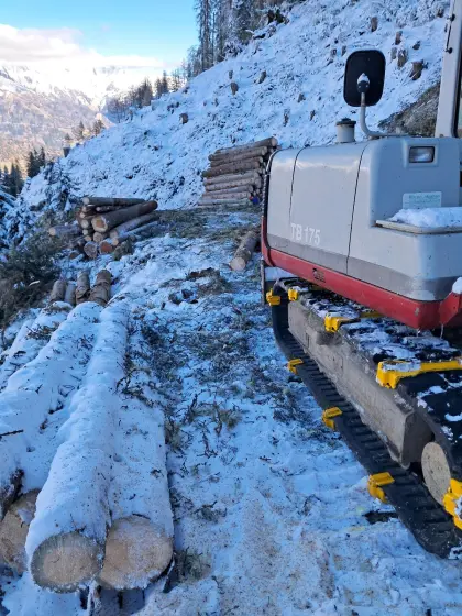 Steighilfen Hettec für Gummiketten Tb 175, Tb 290