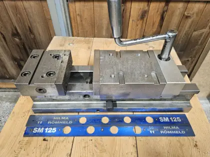 Maschinenschraubstock Hilma Römheld NC125 Fräsmaschine CNC