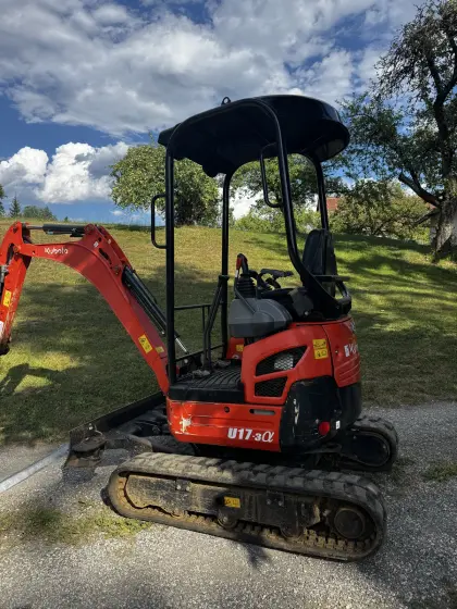 Kubota U17-3 Minibagger inkl. Löffelpaket