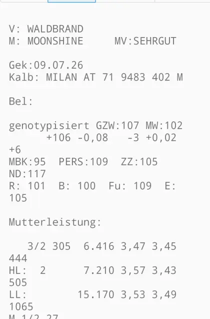 Verkaufe Kuh