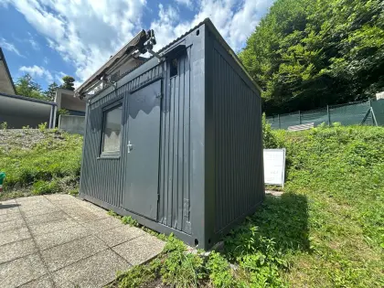 Baucontainer gedämmt