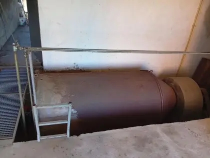 Trocknungsanlage Brenner, Gebläse