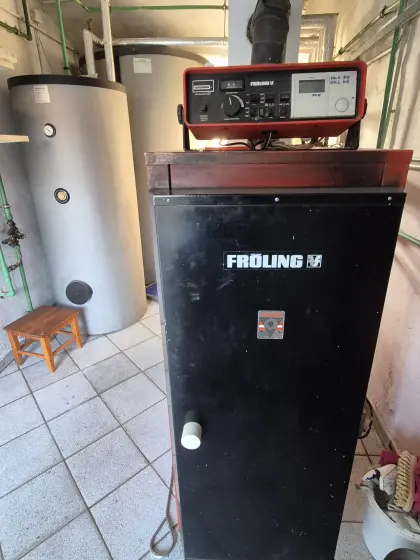 Heizkessel 20 kW Fröling Stückholzkessel FI-G Turbo 20