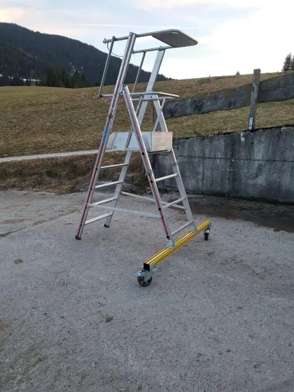 Alu-Podestleiter