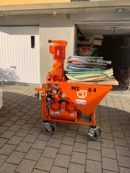 PFT G4 Mischpumpe Verputzmaschine