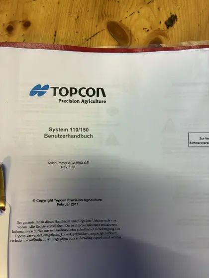 Parallelfahrsystem Topcon System 110/150