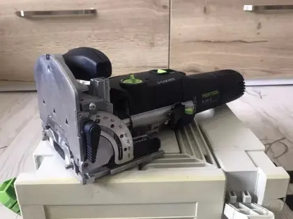Dübelfräse Festool DF 500 (Q-SET) und Domino Systainer, DF 500