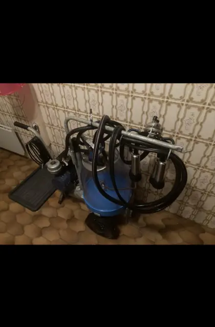 Fahrbare Melkmaschine