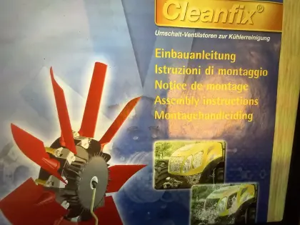 Cleanfix Umkehrlüfter für Traktor