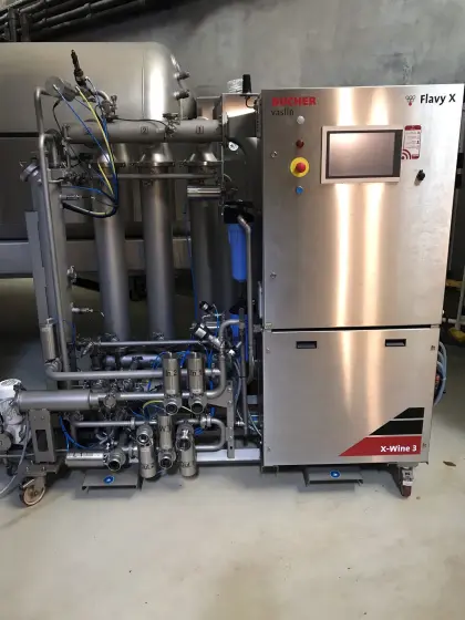 Gebrauchte Weinfilteranlage zu verkaufen Bucher Vaslin Flavy X-Wine 3