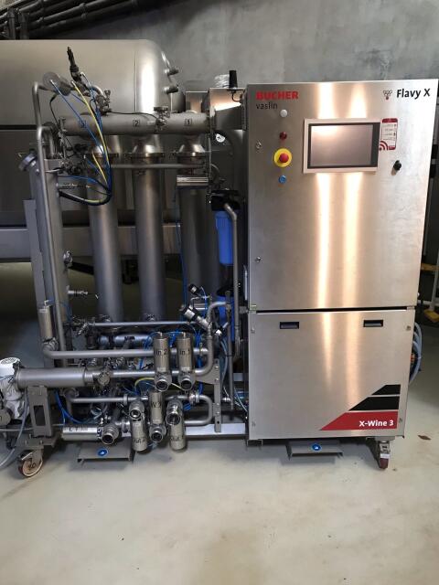 Gebrauchte Weinfilteranlage zu verkaufen Bucher Vaslin Flavy X-Wine 3