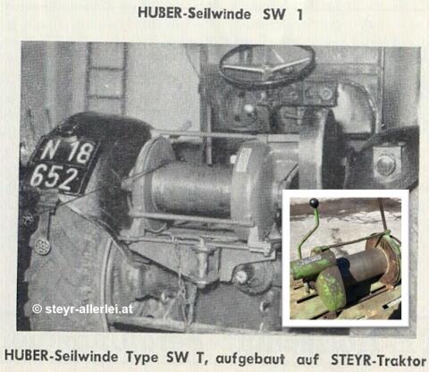 Seilwinde Huber SW1