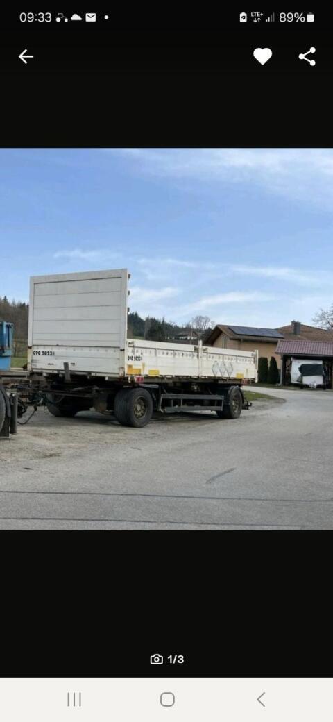 Wap Anhänger Ballenwagen, Plattformlänge 7,30 m