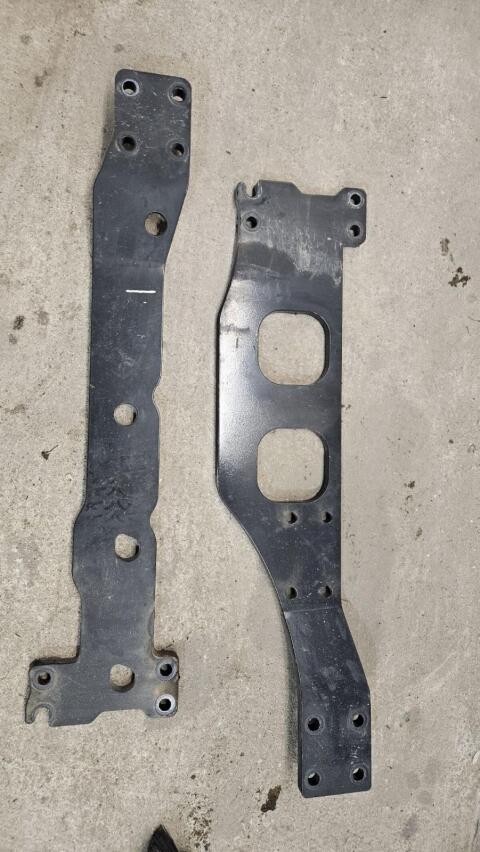 Motorseitenschienen, Side Rails zu Steyr Profi CVT