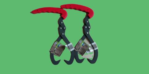 Handpackzange, Holzzange, Greifhilfe – Öffnung = 19,5 cm – 2