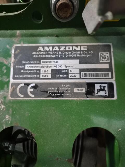 Amazone KG 3001 Special