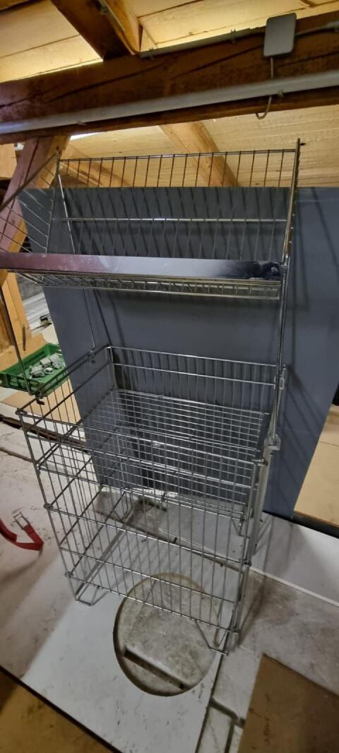 Gitterkorb für Ware