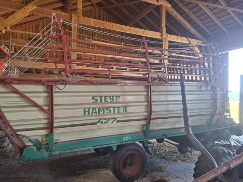Steyr Hamster 427 Ladewagen
