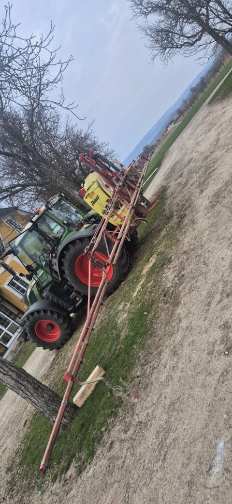 Rau Spridomat D2 mit Telemat, 5 Teilbreiten, 15 m, 1.000 l