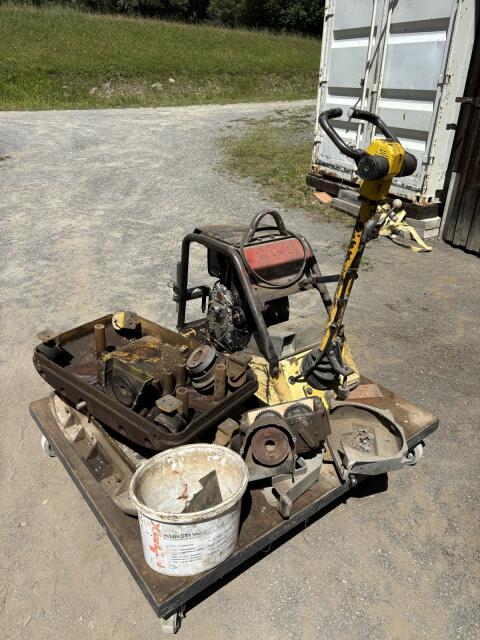 Rüttelplatte, Wickelnetz, Dieseltank, Stapler, Schneefräse Wacker DPU6055, Fiat BI15C