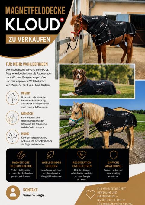Magnetfelddecke KLOUD-Set
