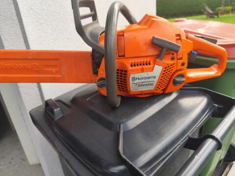 Husqvarna 346XPG mit Griffheizung