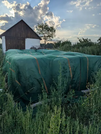 Siloballen zu verkaufen