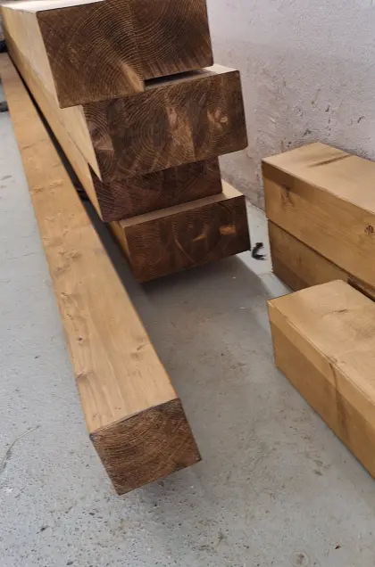 Holzbalken 16 x 32 x 600 cm