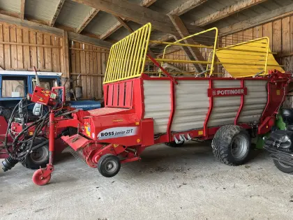 Pöttinger Boss Junior 22 T (Tieflader) Ladewagen