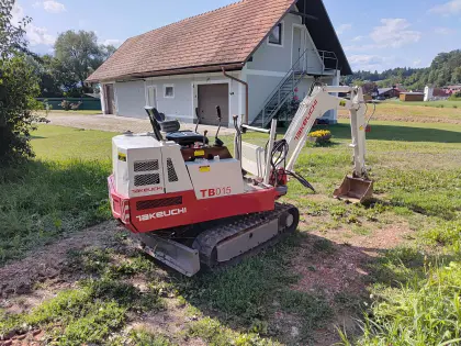 Takeuchi Minibagger TB 015