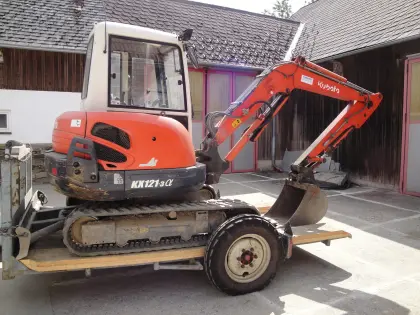 Bagger Kubota KX 121-3 Alfa