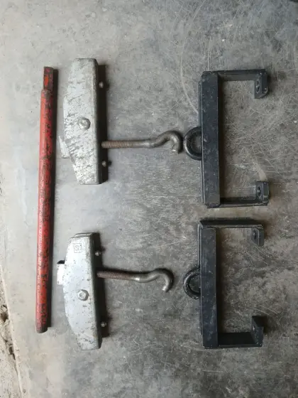 Zwillingsräder-Schnellverschluss, Spannhaken, Trinker