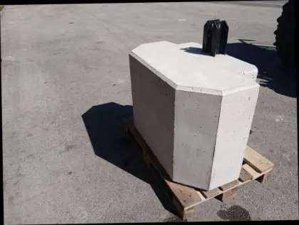 Front- und Heckgewicht 1.250 kg Traktorgewicht
